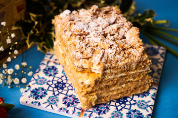 Piece of Cake Napoleon with sour cream