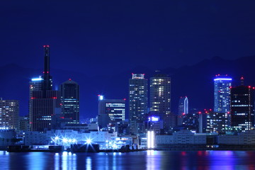 Obraz na płótnie Canvas Kobe night view