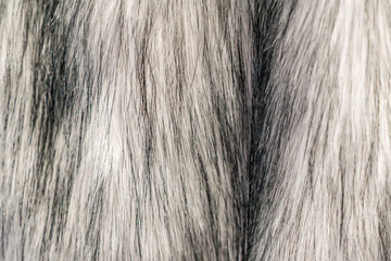  black and white artificial fur background
