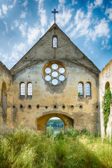Naklejka premium Abandoned church in Banostor from Serbia