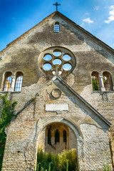Naklejka premium Abandoned church in Banostor from Serbia