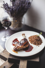 buckwheat with chicken