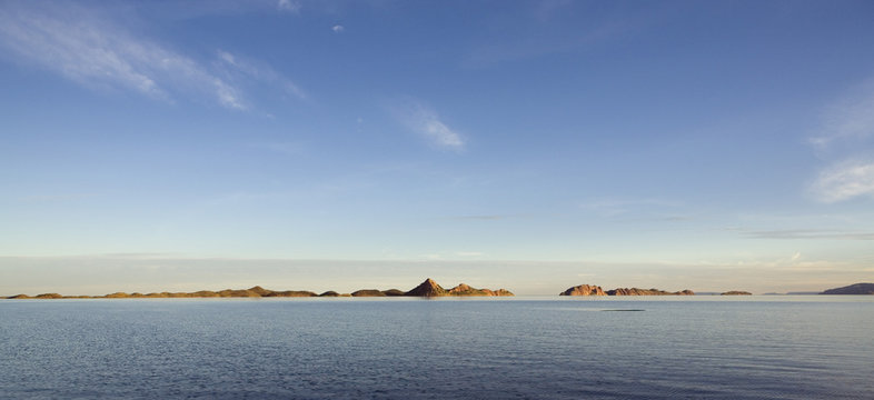 Panoramic of Lake Argyle, Lake Argyle, near Kununurra, Western Australia, Australia