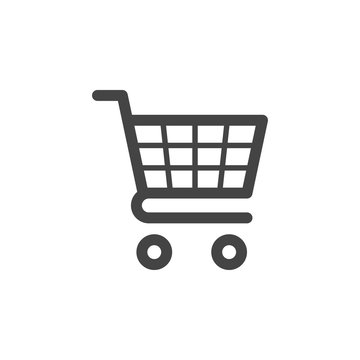 Shopping Cart Icon Vector