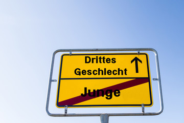 Drittes Geschlecht Junge