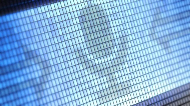 Microphone icon on the Screen. 4K Resolution. Encoder Prores 4444. Great Quality. Looping.