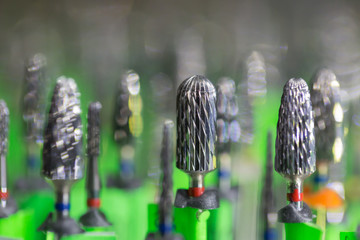 Dental equipment, carbide drills