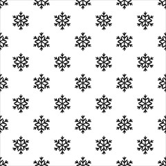 Showflake seamless pattern. Christmas Background. Gift wrapping paper