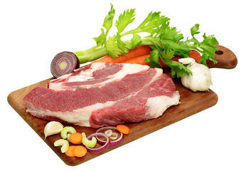 Punta di petto , carne di manzo