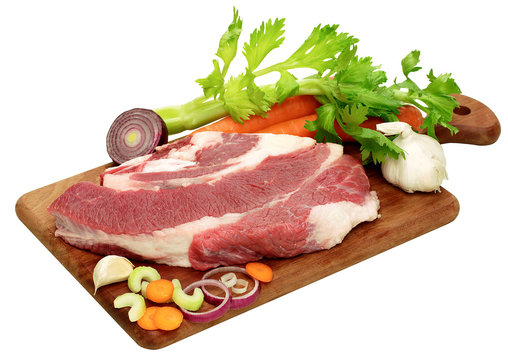 Punta di petto , carne di manzo