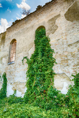 Naklejka premium Abandoned church in Banostor from Serbia
