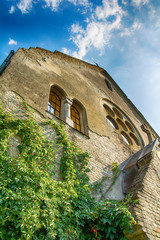 Naklejka premium Abandoned church in Banostor from Serbia