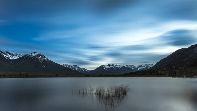 Mountains in Banff National Park, Alberta, Rocky Mountains, Canada