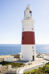 Fototapeta na wymiar Lighthouse on Gibraltar