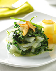 Cooked chard dish