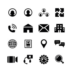 Business and Management Icon Set