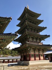 Obraz premium Baekje Cultural Land in Buyeo (Südkorea)