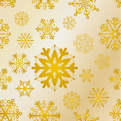 golden texture christmas pattern
