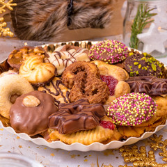 fresh and tasty Christmas cookies