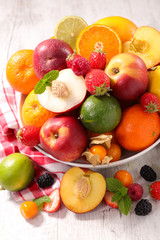 assorted fresh fruit