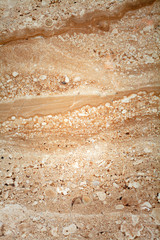 Close up of yellow marble texture
