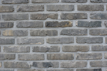 Brick gray wall. Background.