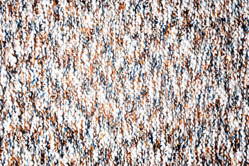 Fototapeta premium Rug Knitwear wool cloth carpet background knitted 