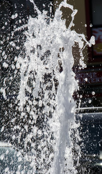 Fountain In Wolfe Tone Square, Bantry Ireland