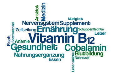 Word Cloud - Vitamin B12
