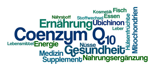 Word Cloud - Coenzym Q10