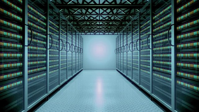 Server data processing center 4k