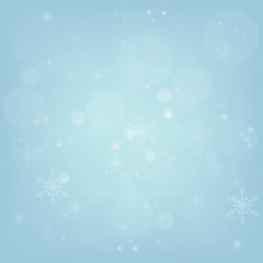 Abstract background. for Merry Christmas and white snow flakes.