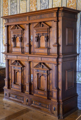 Old wooden furniture