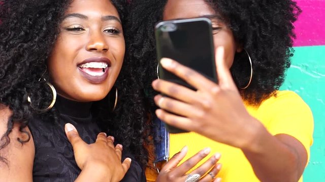 Bloggers live streaming using phone