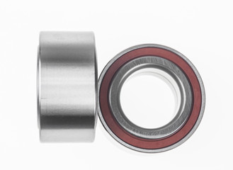 Two bearings on the white background.