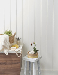 modern white bathroom style