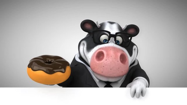 Fun cow - 3D Animation