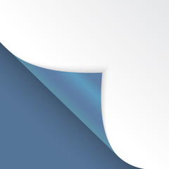 Shape of bent angle is free for filling blue color. Vector Illustration.