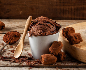 Chocolate ice cream
