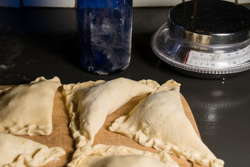 Cornish Pasties before baking