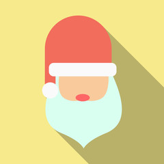 Obraz na płótnie Canvas Santa Claus with red New Year hat