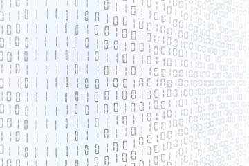 Technology Abstract digital information background. Binair code futuristic Hi-tech concept.