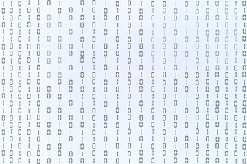 Technology Abstract digital information background. Binair code futuristic Hi-tech concept.