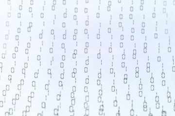 Naklejka na ściany i meble Technology Abstract digital information background. Binair code futuristic Hi-tech concept.