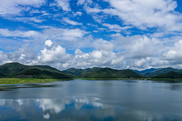 Fototapeta premium Irrigation dam