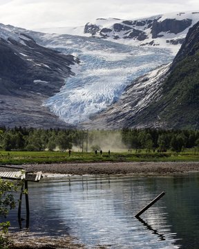 Svartisen Gletscher, Norwegen