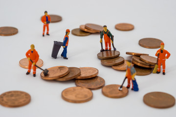 Money laundering concept