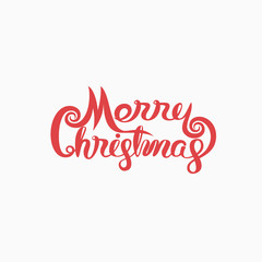 Obraz na płótnie Canvas Merry Christmas Typographical Design Elements.Merry Christmas vector text calligraphic lettering design card template.Creative typography for Holiday greeting Poster.Calligraphy font style banner.