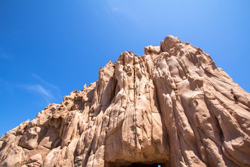 Fototapeta premium Rocca Rossa on Sardinia Island, Italia