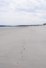 Footprints in Sand, Plymouth Massachusetts 2017 (2)